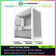 NZXT H3 Flow White Micro-ATX Airflow Case