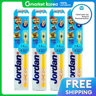 Jordan | Bàn chải đánh răng Jordan Buddy cho trẻ mới biết đi 1-4 tuổi Giai đoạn 1 4 chiếc Chăm sóc r