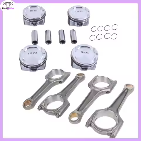 4pcs B46 B48 Pistons & Rings & Connecting Rod For BMW 320i Mini Cooper S F30 F56 G20 G30 X1 X2 X3 2.