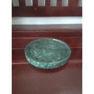 Indian green marble tray D15