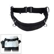 LYNCA Multifunctional Camera Waist Belt with 8 D-shaped Rings for Tripod Camera Bag Triangle Bag Len