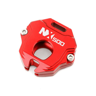 เคสครอบกุญแจสำหรับฮอนด้าฮอนด้าฮอนด้า NX500 NX 500 N X500 500X 2022 2023 2024 CNC เคสหุ้มพวงกุญแจตัวค