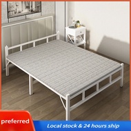 Folding bed Premium foldable single bed/home single bed/home nap bed/office nap bed/portable bed/recliner