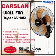 CARSLAN Wall Fan CS-1851 18 Inch Wall Fan – Aluminum Blade & Iron Frame