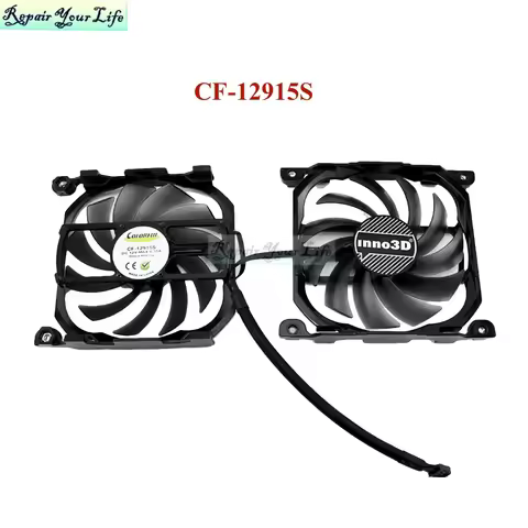 CF-12915S GPU VGA Cooling Graphics Card Fan Cooler For INNO3D GTX1070 GTX1080 Ti GeForce P104-100 GT