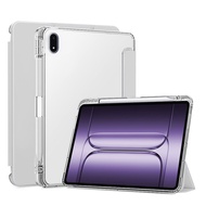 For Oneplus Pad 3 Case with Pencil Holder PU Leather Soft Back Stand Cover For Funda OnePlus Pad 3 O