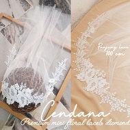 VEIL NIKAH/VEIL PENGANTIN & PURDAH NIKAH TUNANG BATU TABUR