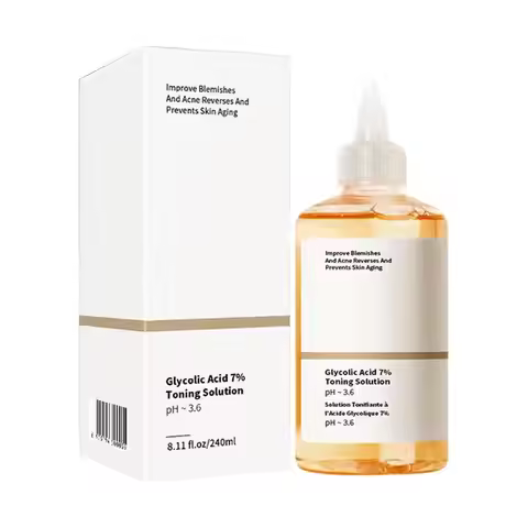 Remove Acne Fade Acne Glycolic Acid 7% Toner Removing Closed Mouth Acne Moisturizing Skin Prevents S