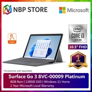 Microsoft Surface Go 3 8VC-00009 10.5" FHD 2-in-1 TouchScreen Tablet Laptop