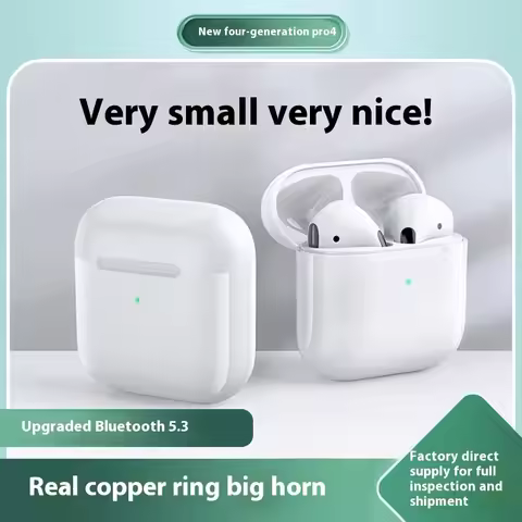 Pro4 True Wireless TWS Bluetooth Earphones I9S Second and Third Generation i12 Fourth and Sixth Gene