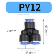 1 ชิ้น ข้อต่อ Y Type อุปกรณ์เสริมสําหรับ Air Pipe Joint PW4-16 exchange
