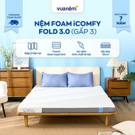 [ORDER 10TR GET 1 SET OF BABY BLANKET] IComfy Fold 3.0 3-Fold foam mattress - Convenient 3-Fold matt