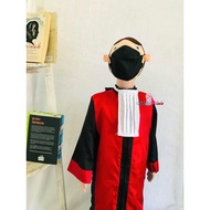 Children's Professional Judge Prosecutor Costume Lawyer/ Children's Carnival Costume Children's Cosp