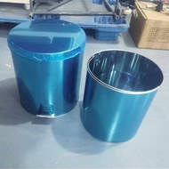 Pedal Metal Fireproof Stainless Steel Back Cover Flame Retardant Galvanized Marine Bin Bin 50l Trash