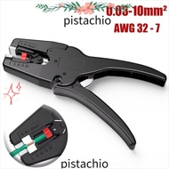 PISTACHIO Wire Pliers, Portable 32-7AWG Automatic Wire Stripper, High Quality 2 in 1 Mini Heavy Duty