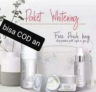 PAKET WHITENING MS GLOW BISa COD ORIGINAL 100% ,