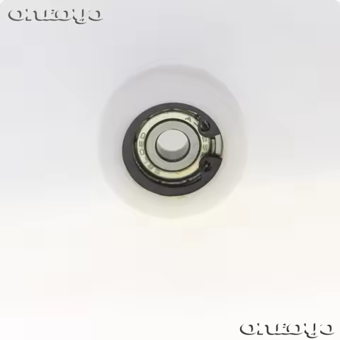 Computer Embroidery Machine Parts - 23.5mm Wheel With 625 White / White Wheel Bearing Inner Diameter