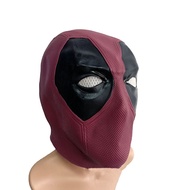 BEIBEI Halloween Accessories ฮาโลวีน คอสเพลย์ Deadpool หมวก Deadpool สีดำ/ สีแดง ฮาโลวีน หมวกฮาโลวีน