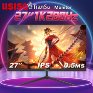 USISQ จอ Tiansu,จอคอมพิวเตอร์หน้าจอเกม27นิ้ว240Hz 24นิ้ว240Hz สำหรับพีซี HDMI Fast IPs 0.5 Ms 280Hz