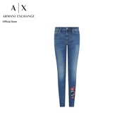 AX Armani Exchange กางเกงยีนส์ผู้หญิง รุ่น AX XW000123 AF12175MB001 - สีฟ้า