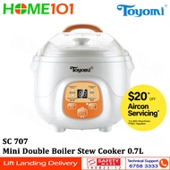 Toyomi Mini Double Boiler Stew Cooker 0.7L SC 707