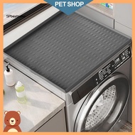 Sp Silicone Washer Accessory Waterproof Washer Cover Waterproof Silicone Washer Dryer Cover Stain-resistant Protector Mat for Top Load Washing Machine Easy to for Southeast