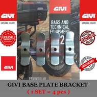 GIVI MONORACK BASE PLATE W BRACKET (SET=4PCS) FOR GIVI & KAPPA