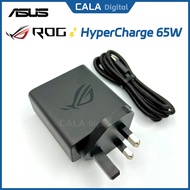 Original ASUS ROG 65W Fast Hyper Charging Set Travel Charger adapter ROG phone 2 3 5 5s 6 7 ROG Ally Zenfone Type-C Power PD cable