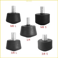 ST Antislip Foot Spikes for Tripods Monopod 3 8 Inches 1 4 Inches 8 Kits Universal Monopod Rubber Fo