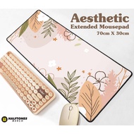 Extended Gaming Mouse Pad / Deskmat - AESTHETIC -70cm X 30cm