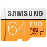 Samsung Evo MicroSD U3 256GB 512GB 32GB 64GB 128GB 1TB 2TB 2T Memory Card SDXC Class 10 TF Mini Card Micro SD 32G 64G 128G 256G 512G 1T 1024GB for Camera Smartphones Laptop