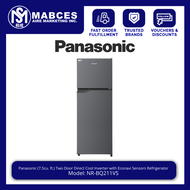 Panasonic 7.6 cu. ft. Two Door Top Mount Freezer Direct Cool Inverter Refrigerator NR-BQ211VS