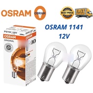 【Osram】1156 1141 Signal Leg 100% Original Halogen Bulb Made in Germany Mentol Lampu Kecil Brake Sign