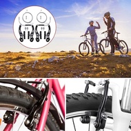 2 Pairs Bike Brakes Set Bike Brakes Mountain Bike Replacement for Most Bicycle and 2 Mountain Bike B