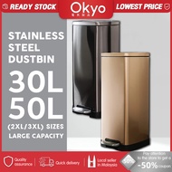 🔥2year warranty🔥Tong sampah besar Dustbin kitchen 30L high-capacity garbage can trash can 商用垃圾桶