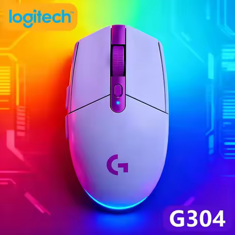 Logitech G304 G402 G203 Gaming Mouse Wired Wireless RGB Light Programmable Buttons For Desktop