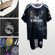 14-15 Real Madrid Third Season Away Jersey N O 7 Ronaldo Retro Football for Kids