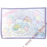 Sumikkogurashi 角落生物 多用途 毛毯 披肩 蓋膝毯 粉紫色 San-X 角落小夥伴 牆角生物 珊瑚絨毯 暖毯 毯子 抓毛毯 毛氈 北極熊 炸豬排 恐龍 企鵝 貓咪 )