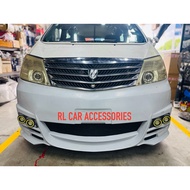 Toyota alphard anh10 Wald black bison front bumper 2003 2004 2005 2006 2007 bodykit body kit