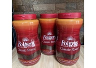 FOLGERS CLASSIC ROAST INSTANT COFFEE 453G.