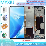 6.49" IPS New For OnePlus Nord N200 5G LCD Display Touch Screen DE2118 DE2117 LCD With Frame Digitiz
