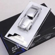 ATS 1/64 Aston Martin DB5 Silver Alloy Diecast Car Model Toy Birthday Gift