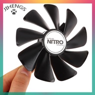 JIHENGS พัดลมเย็น CF1015H12D สำหรับ Radeon RX 470 480 580 570 Nitro Mining Edition พัดลมระบายความร้อ