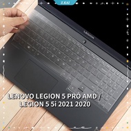 LENOVO LEGION 5 PRO AMD / Transparent Keyboard Cover For Gaming Laptop Soft Silicone Waterproof Keyboard Cover LEGION 5 5i 2021 2020 15.6 Inch Keyboard Cover Skin Protector [ZK]