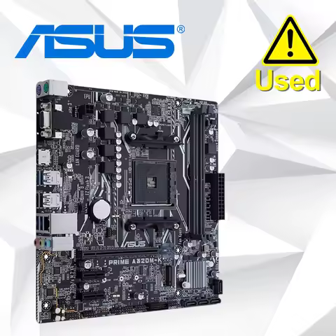 ASUS PRIME A320M-K AMD Ryzen AM4 DDR4 HDMI VGA M.2 USB 3.1 Micro-ATX Motherboard