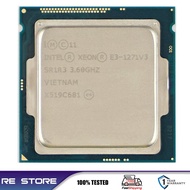 Used Intel Xeon E3 1271 V3 1271V3 3.6Ghz Quad-Core Eight-Thread CPU Processor L2=1M L3=8M 80W LGA 1150