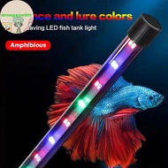 Strongaroetrtr 17-47CM USB Plug Aquarium Light LED Waterproof Fish Tank Light Underwater Lighting Su