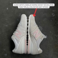 Sneakers New Balance Classic 996 Womens Beige Grey Pink White Original