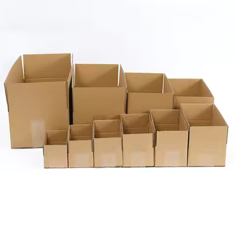 20pcs Express Packaging Box Shipping Storage Box Moving Paper Corrugated Large Cardboard Case Moving