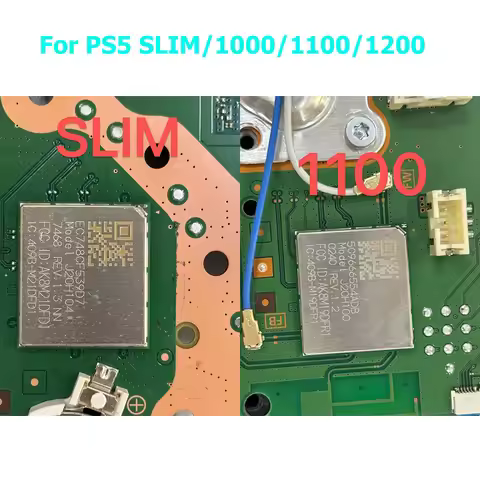 1-2PCS For PS5 Slim 1200 J20H104 Wireless Bluetooth-compatible Module Wifi PCB Board Chip For PS5 10